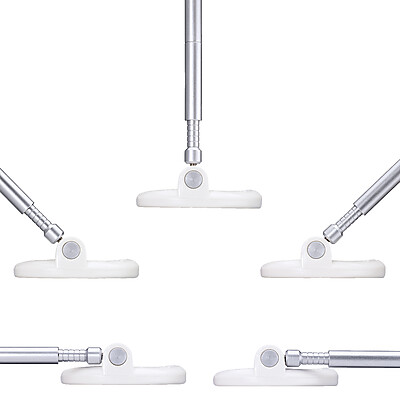 Extension rods of the base support of PeniMaster inclined at different angles in lateral view